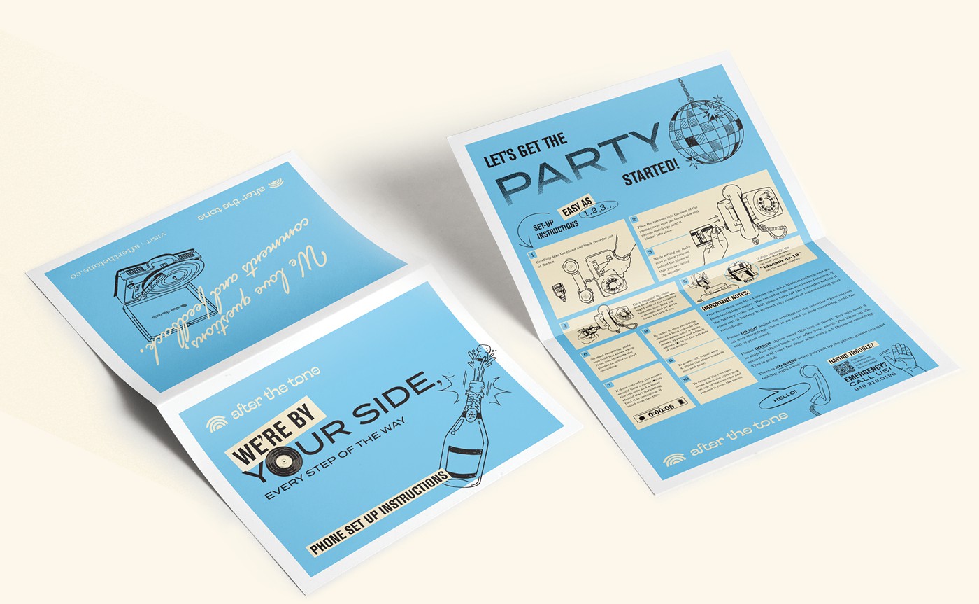 After The Tone packaging mockup