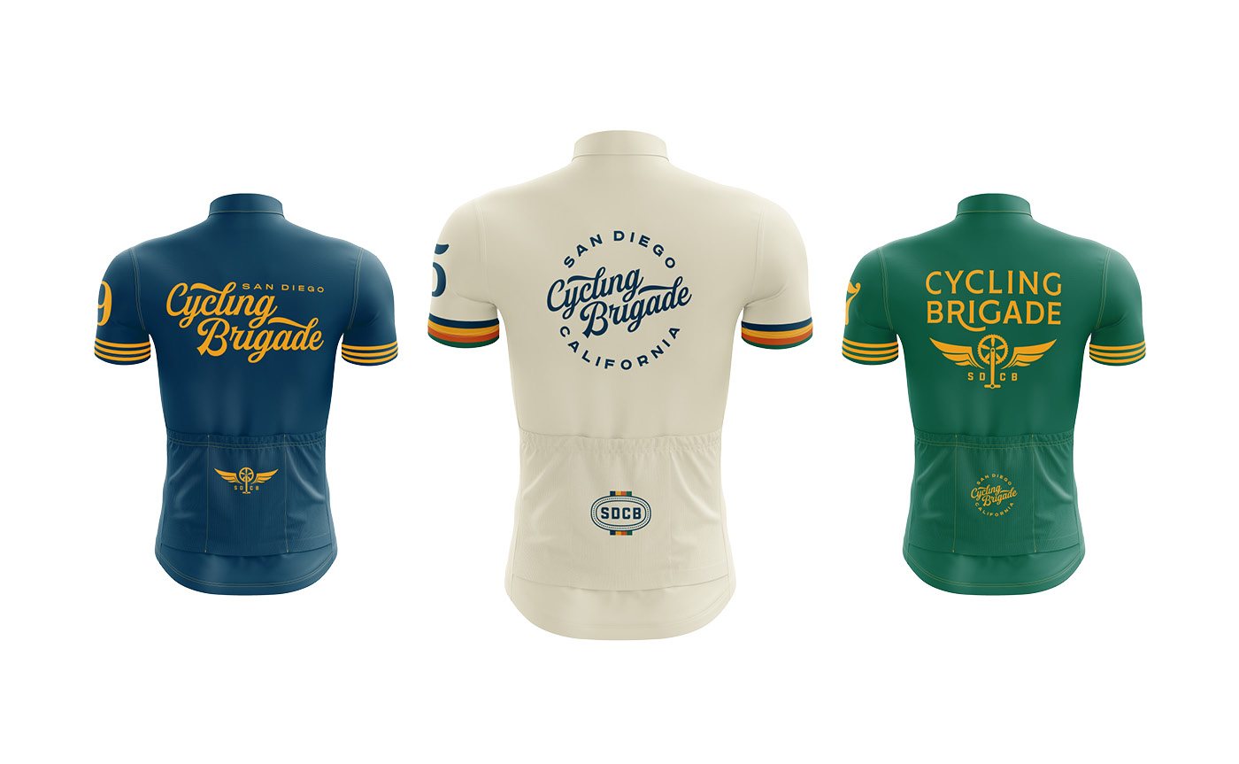 Cycling Brigade apparel application