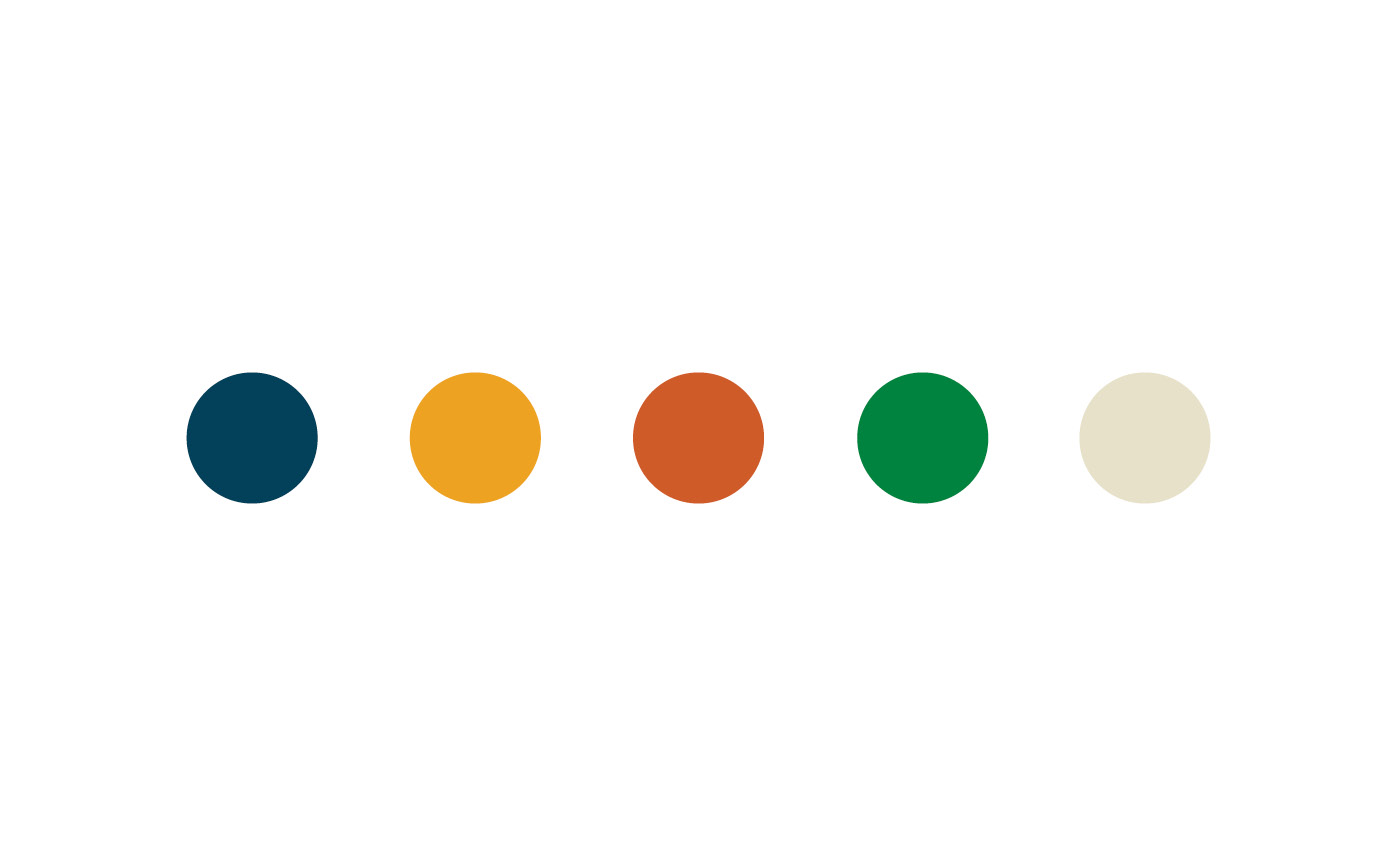Cycling Brigade color palette
