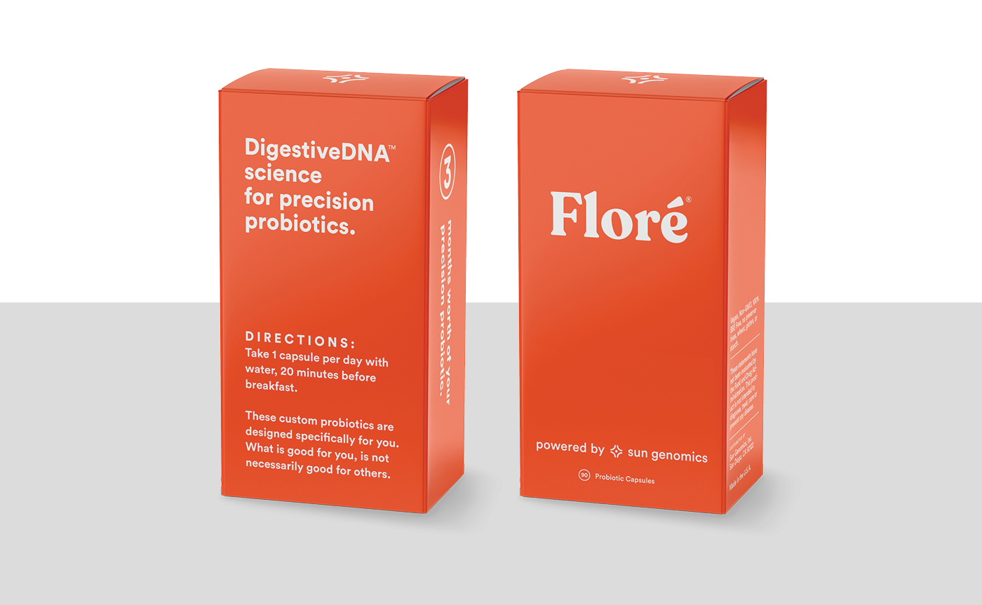 Floré sachet box design