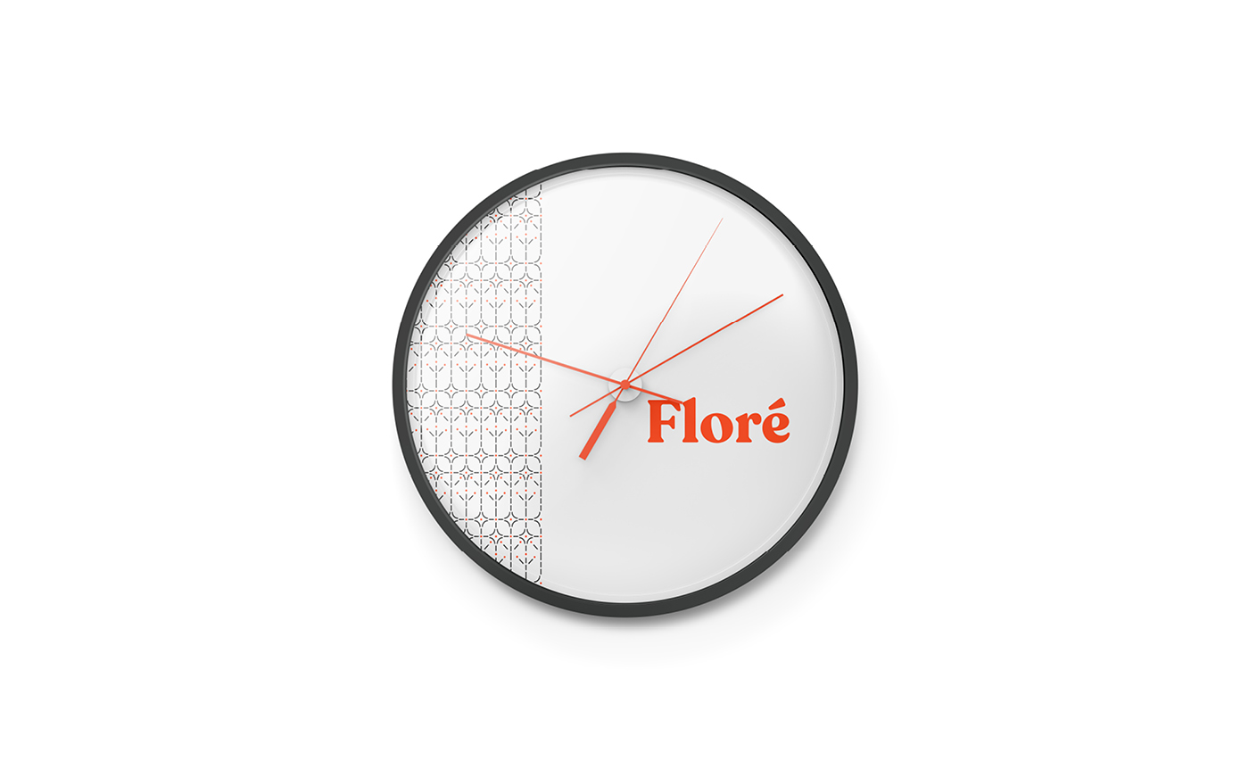 Floré branded swag application