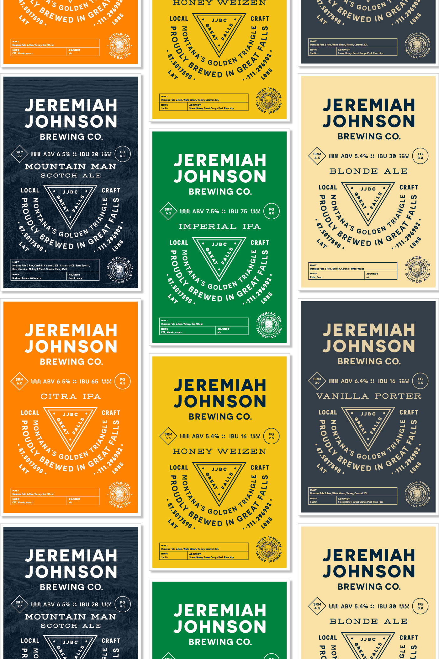 Jeremiah Johnson brand system execution detail