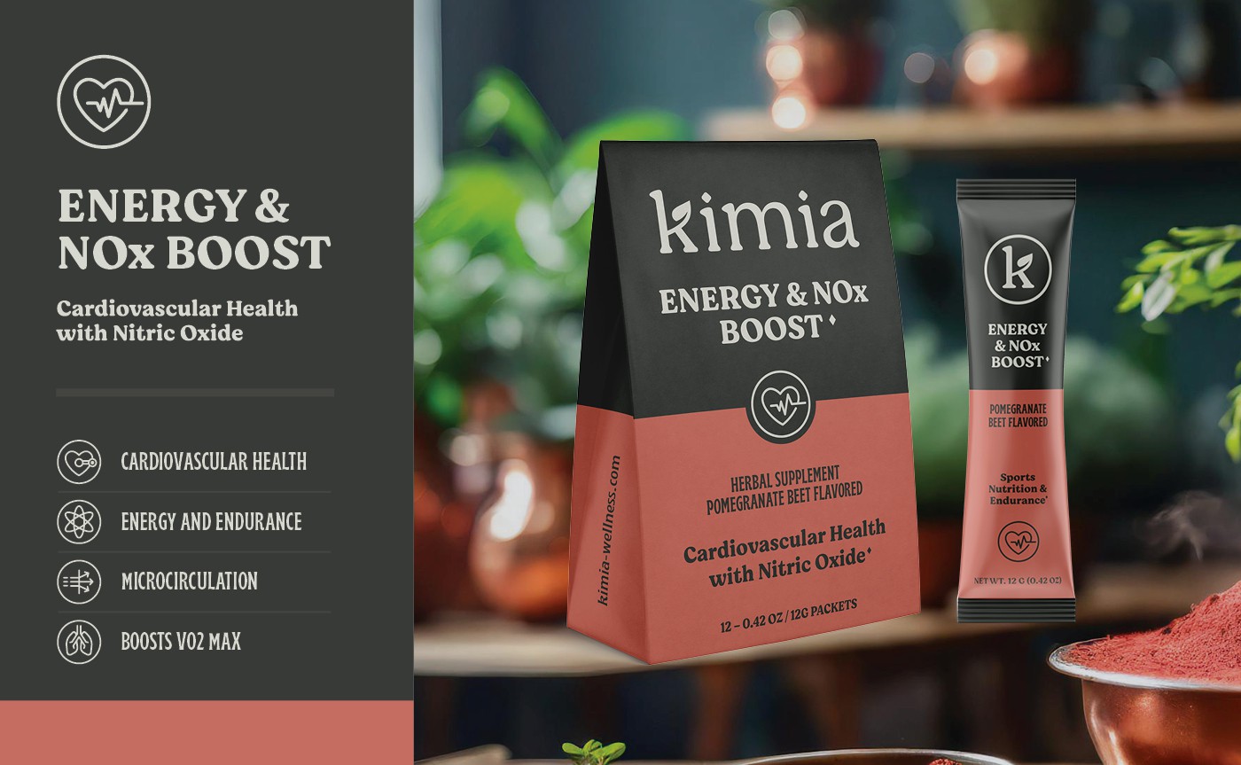 Kimia Wellness packaging design detail