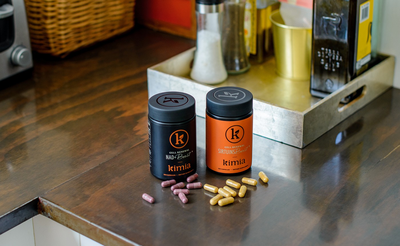 Kimia Wellness shaker design close-up